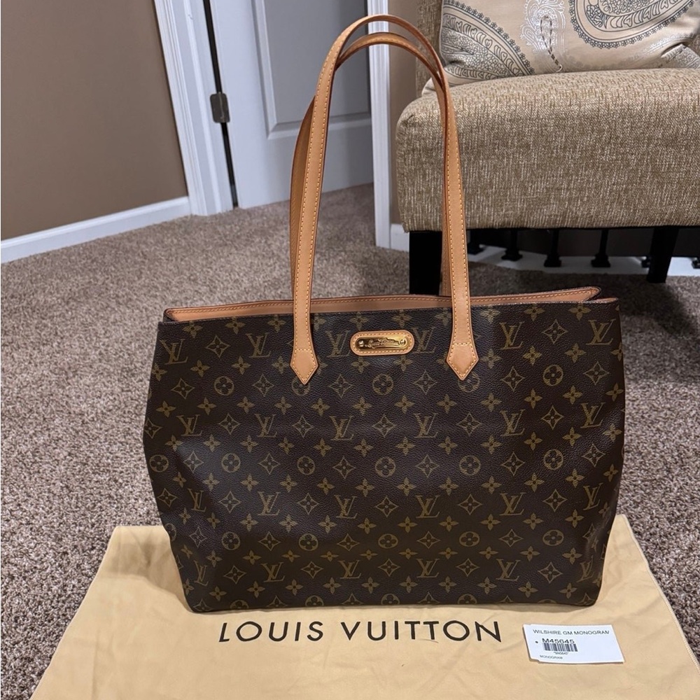 Louis Vuitton Wilshire GM Monogram Tote